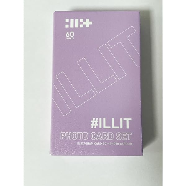 ILLIT super real me ラキドロ パワステ ウォンヒ 2枚セット Amazon.co.jp: ILLIT super real me ラキドロ パワステ ウォンヒ